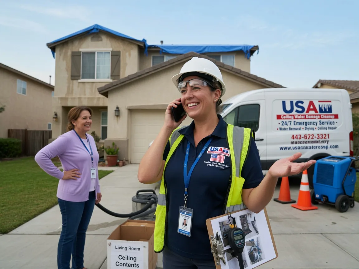 Ceiling Water Damage Restoration Iowa Park, TX FAQs